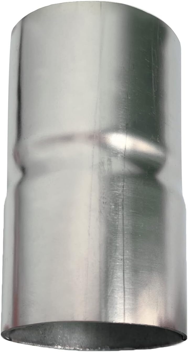 eLifecenter Universal ID 2.125" 2-1/8 Inch Exhaust Coupler Stainless Steel Exhaust Adapter - Image 1